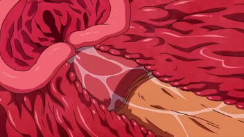 I enjoy this big man-meat inside me! (uncensored hentai)